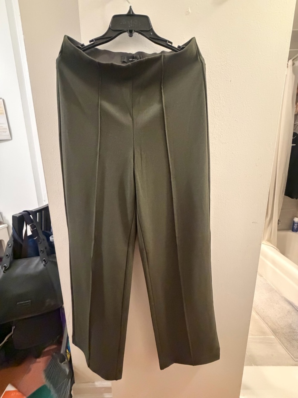 Vero Moda Olive Wide-Leg Trousers